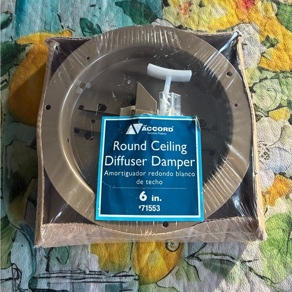 Accord Other - Round Ceiling Diffuser Damper - Brown